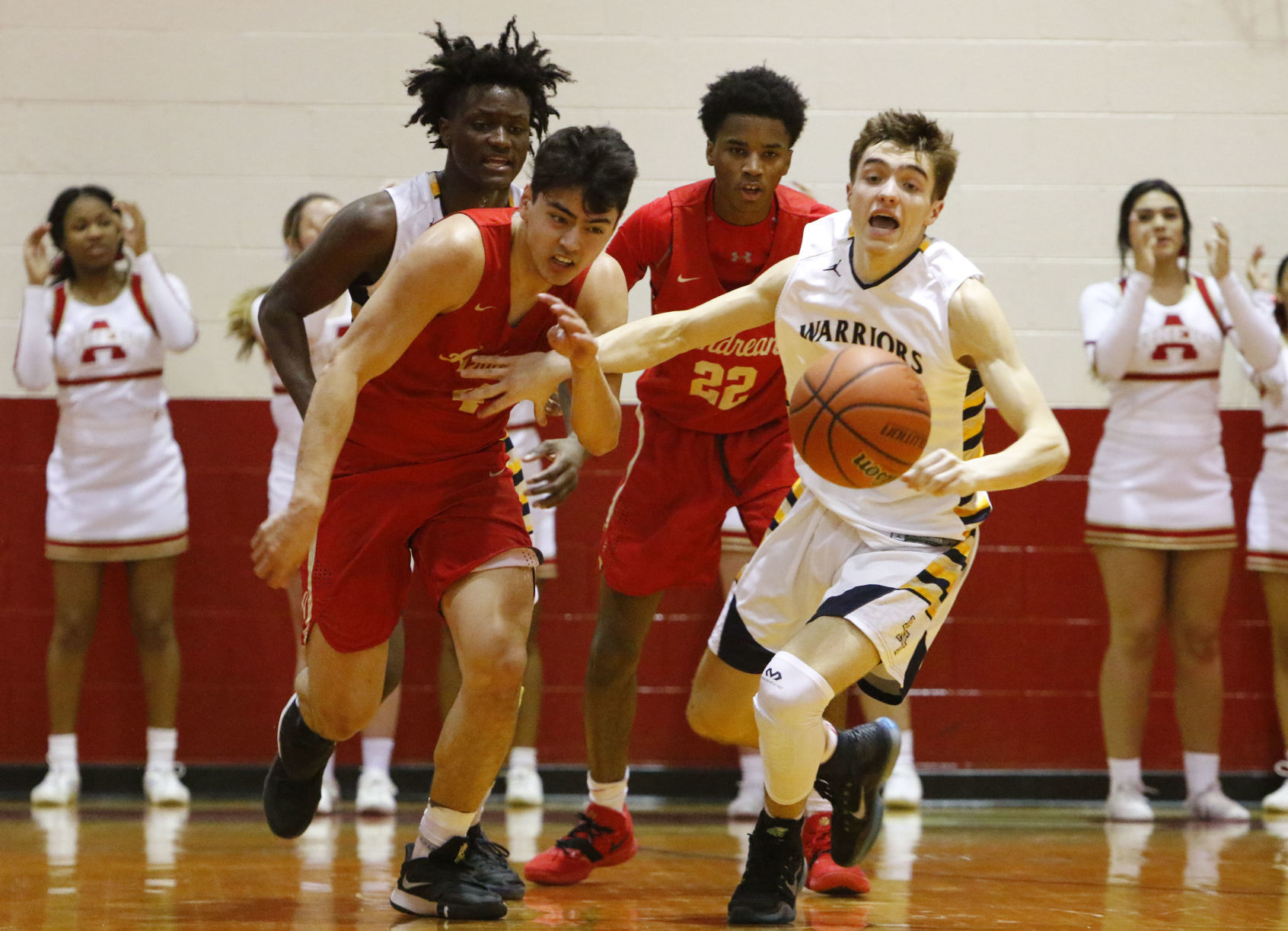 Boys basketball 2A sectional - Andrean vs. Bishop Noll